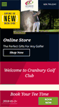 Mobile Screenshot of cranburygolf.com